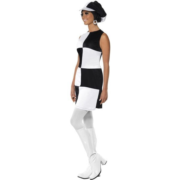 Smiffys 1960s party girl costume, imported from the UK