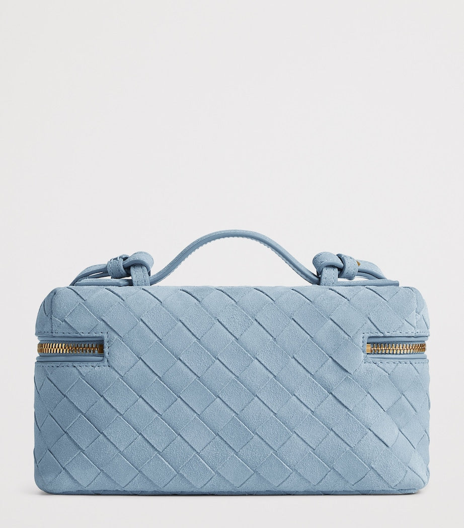 Bottega Veneta suede Bang Bang vanity case 23cm - British product