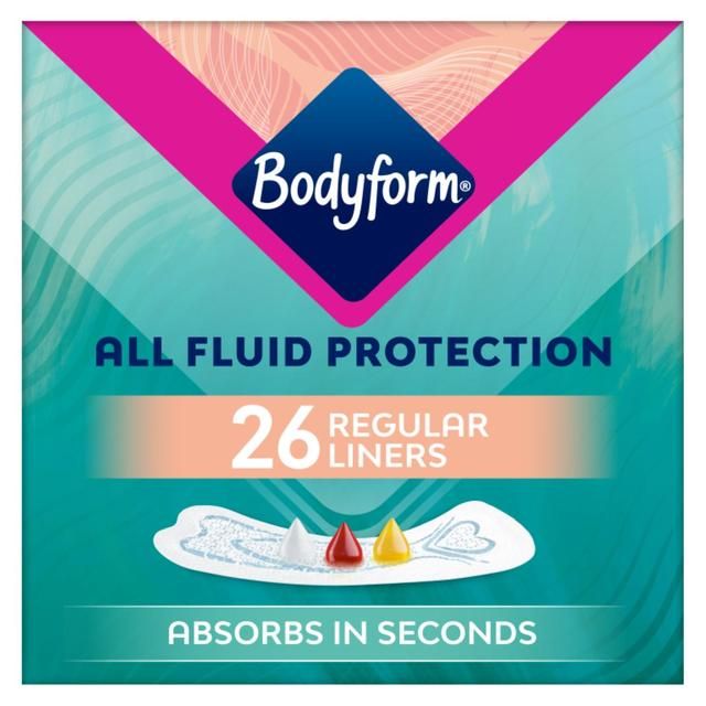 Bodyform Dailies Extra Protection Normal Panty Liners   26 per pack