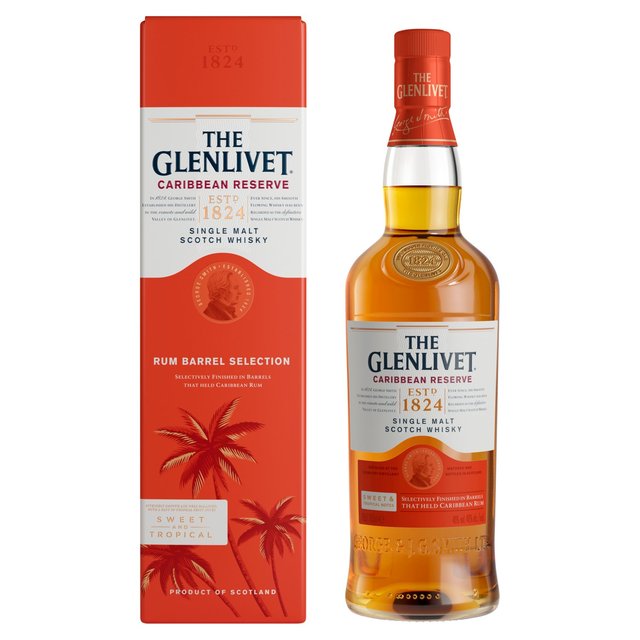 The Glenlivet Caribbean Reserve Single Malt Whisky   70cl