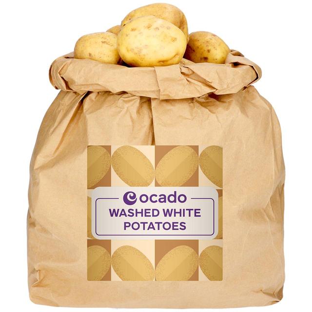 Ocado Washed White Potatoes Sack   5kg GOODS M&S   