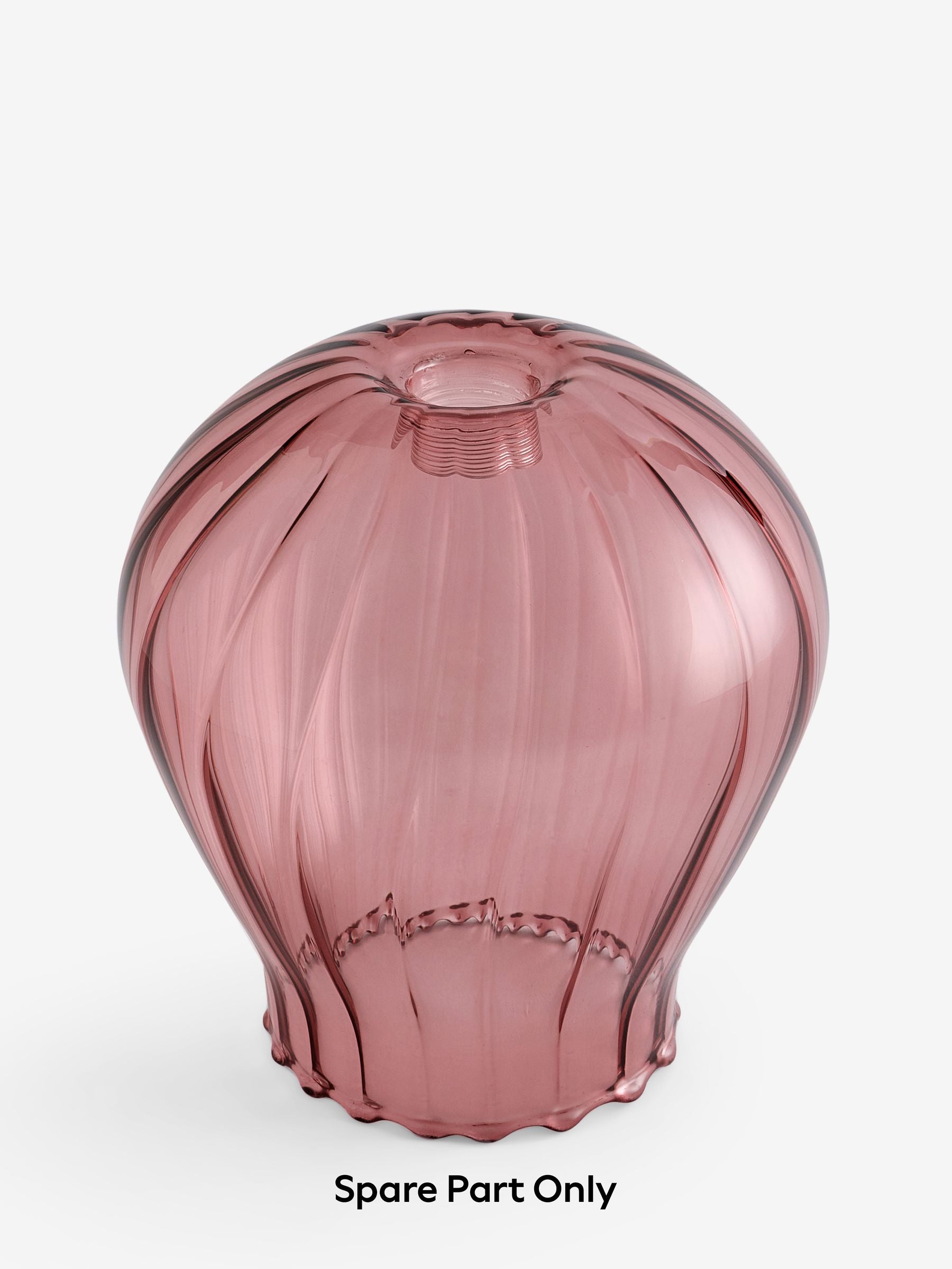 Pink Hampton Cluster glass shade spare part, imported from the UK