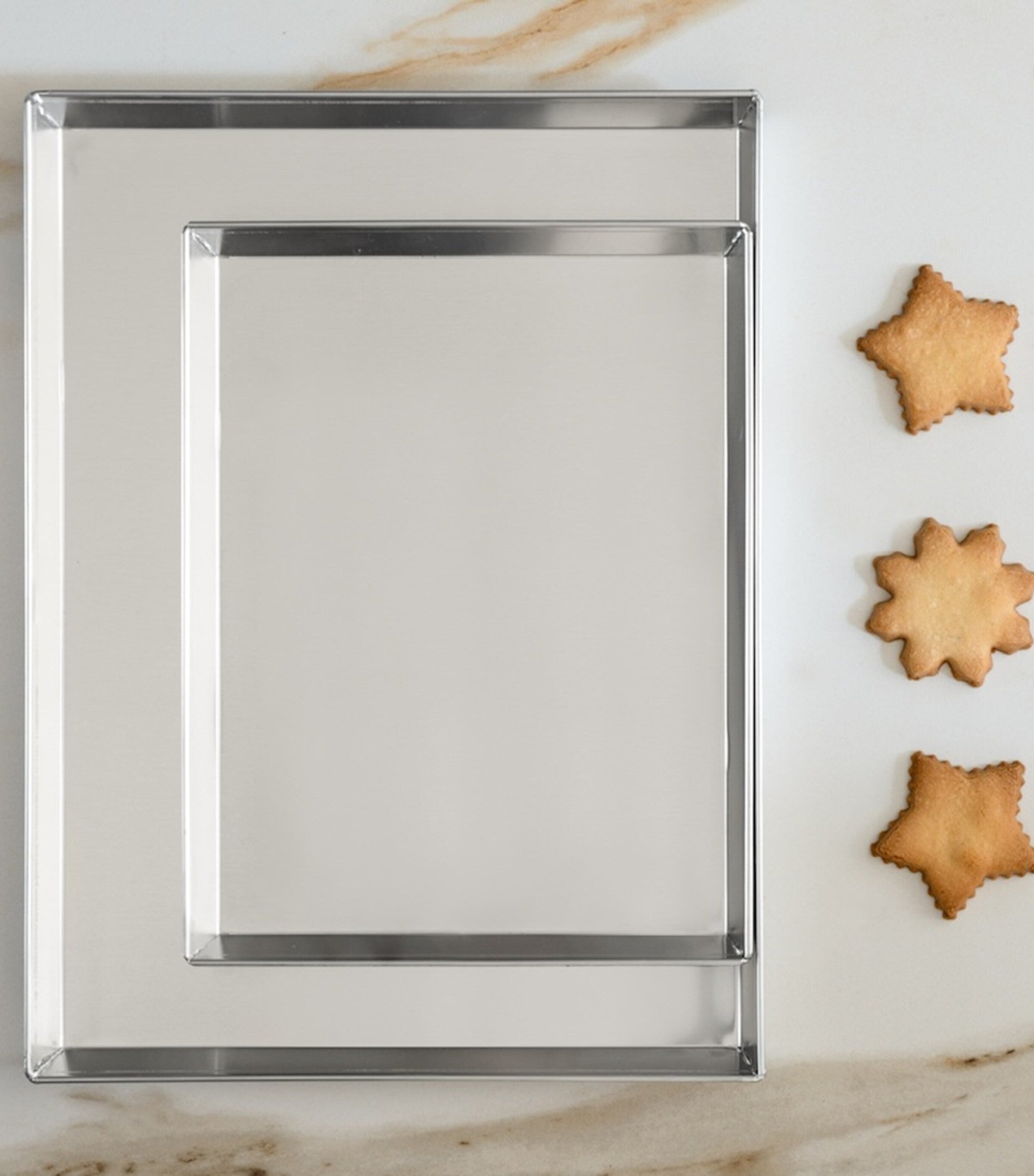 Marcato small aluminium baking tray, imported from the UK