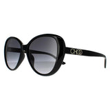 Jimmy Choo AMIRA butterfly sunglasses black gradient, UK version