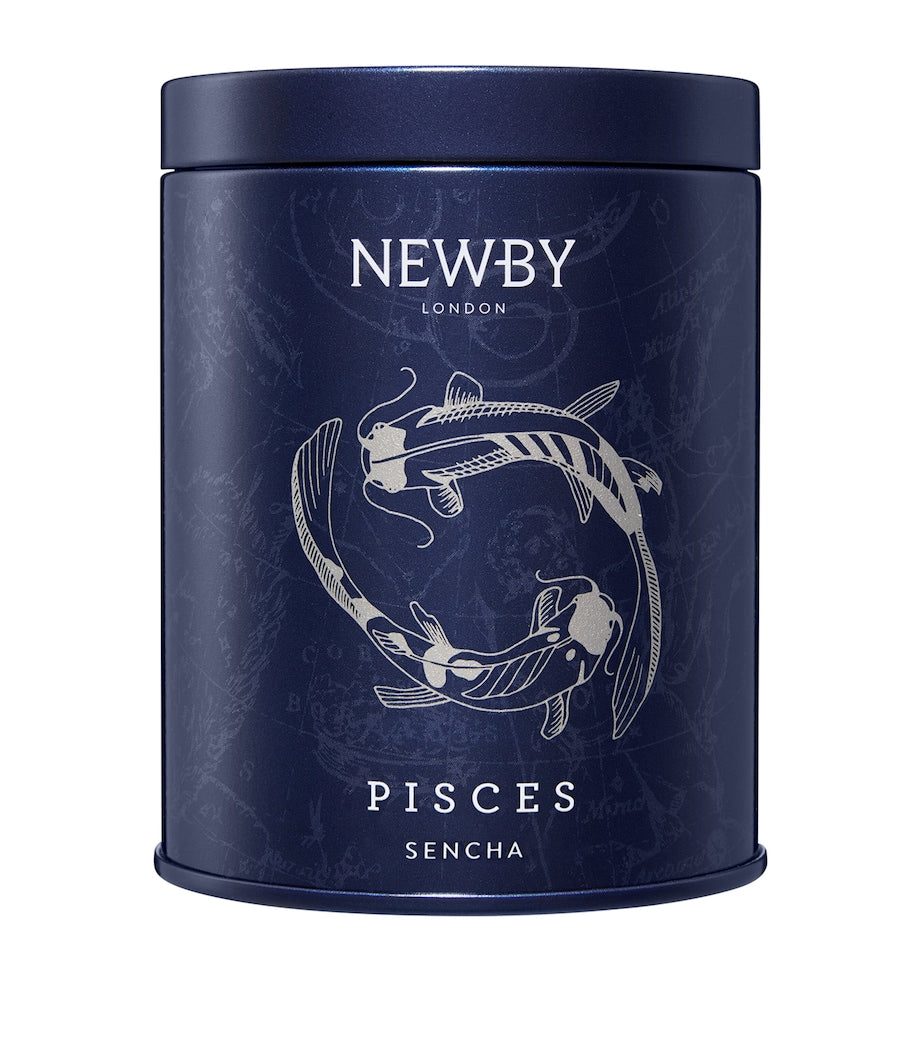NEWBY Pisces Zodiac Sencha loose green tea 30g, imported from the UK