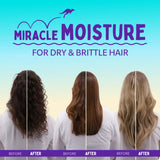 Aussie Miracle Moist Shampoo 250ml, imported from the UK
