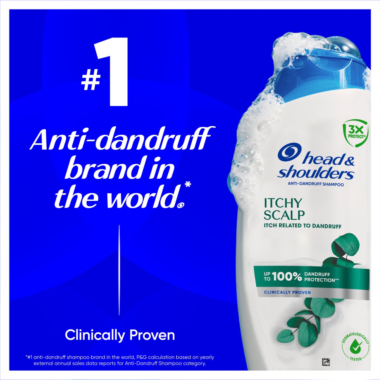 Head & Shoulders itchy scalp anti-dandruff shampoo 250ml, UK version