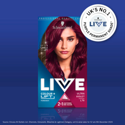Schwarzkopf Ultra Violet permanent hair dye (British brand)