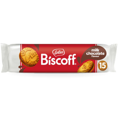ASDA Lotus Biscoff Milk Chocolate Sandwich Biscuits 150g- Buy online at McGrocer