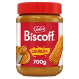 Lotus Biscoff crunchy spread 700g, imported from the UK