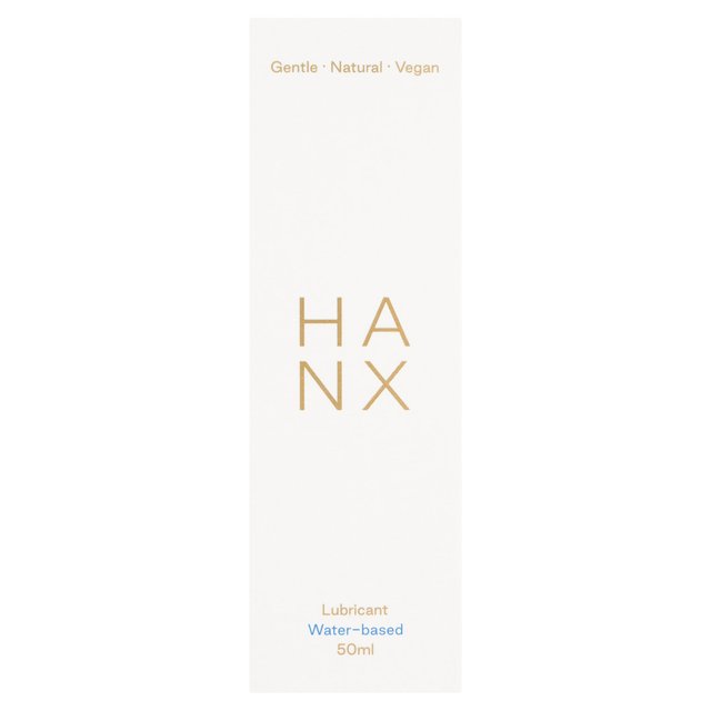 HANX Water Based Vegan Lubricant   50ml GOODS M&S   