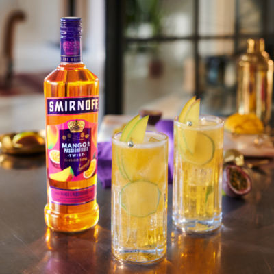 Smirnoff Mango & Passionfruit Twist flavoured vodka 70cl (British brand)