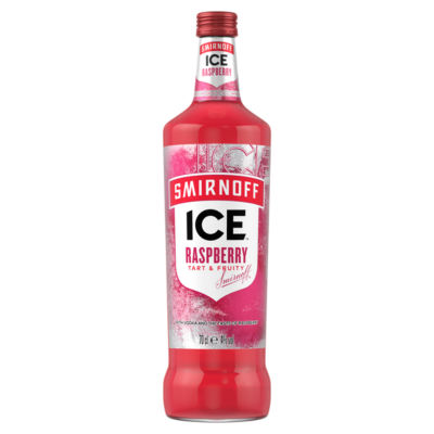 ASDA Smirnoff Ice Raspberry Ready to Drink Vodka Mix 70cl Bottle- Buy online at McGrocer