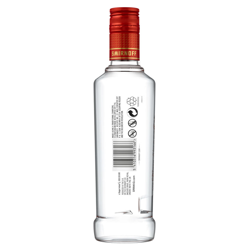 Smirnoff Vodka No. 21 Red Label 35cl (British brand)