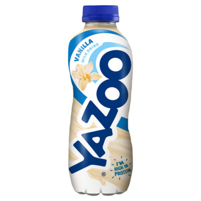 Yazoo vanilla milk drink 400ml (British brand)