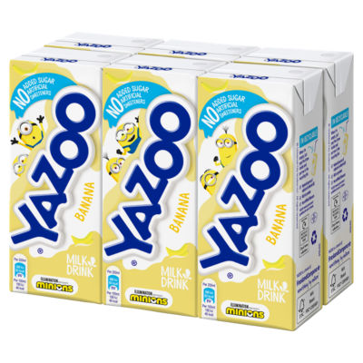 ASDA Yazoo Banana Milk Drink 6 x 200ml- اشترِ عبر الإنترنت من McGrocer