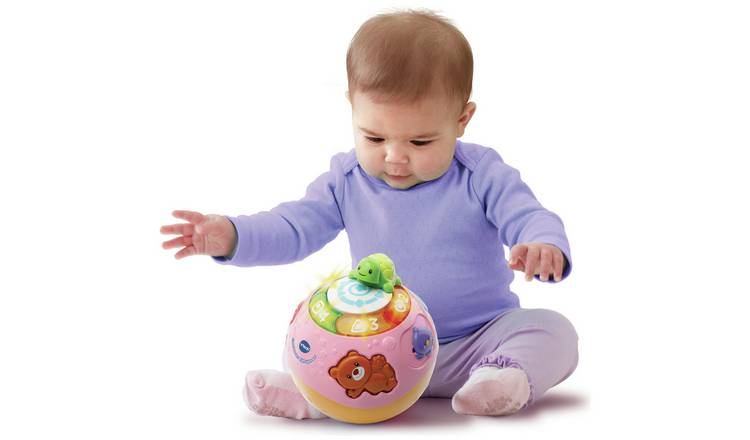 Vtech Crawl and Learn Ball - Pink GOODS Argos