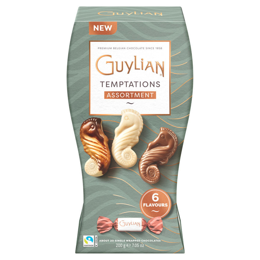 Guylian Temptations Assortment About 20 Single Wrapped Chocolates GOODS ASDA   