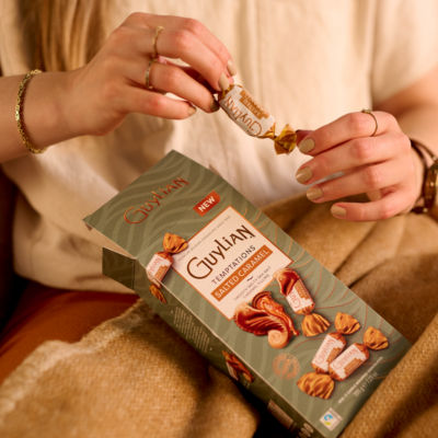 Guylian chocolate Temptations Salted Caramel 205g, UK version