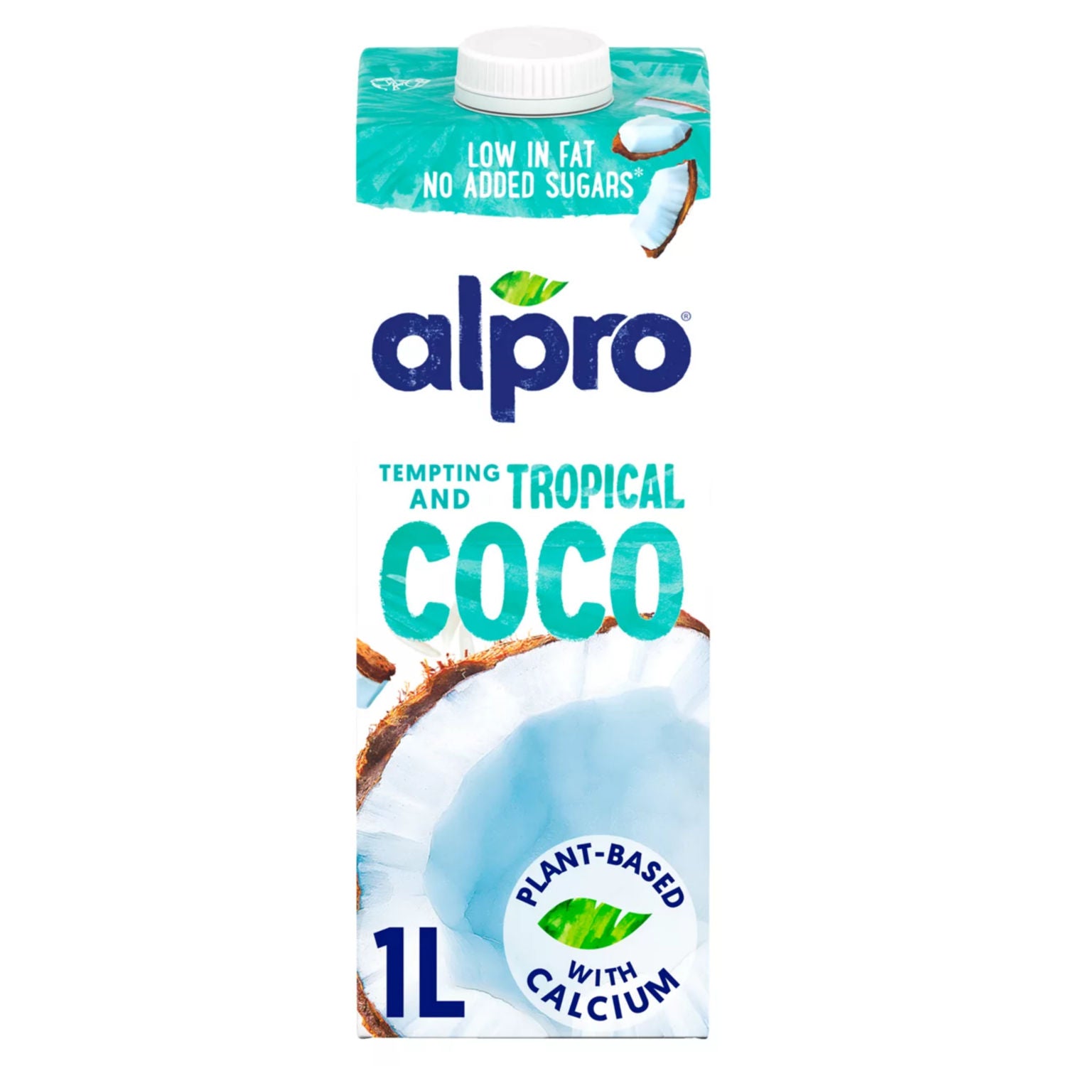 Alpro coconut drink long life 1L - British product
