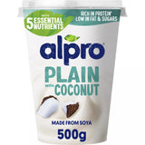 Alpro Plain Coconut Soya Yoghurt Alternative 500g - British product