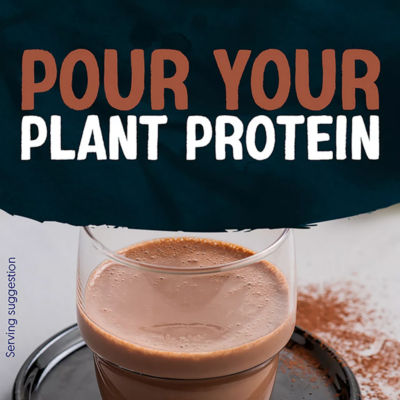 Alpro high protein chocolate soya drink 750ml, imported from the UK