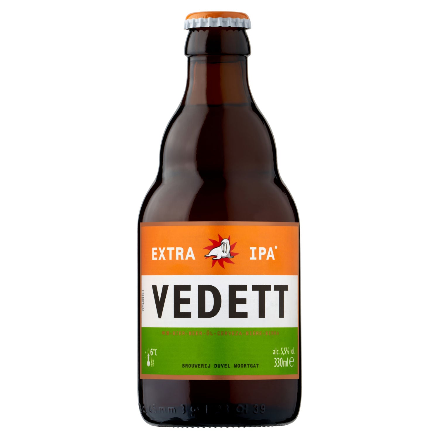 Vedett Extra IPA beer 330ml, imported from the UK