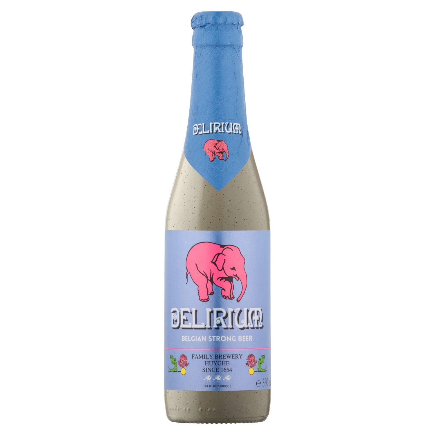 Delirium Belgian strong beer 330ml bottle (British brand)