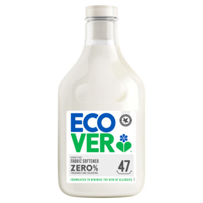 Ecover fabric conditioner sensitive zero% 1.43L, imported from the UK