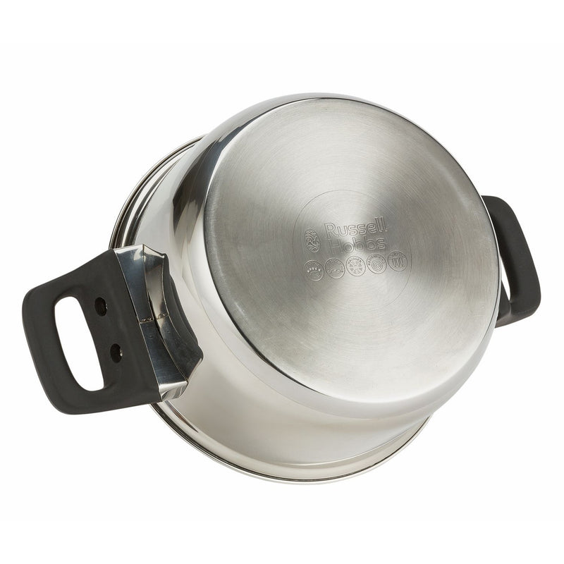 Russell Hobbs stainless steel 3 tier steamer 18cm, imported from the UK