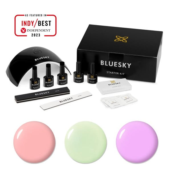 Bluesky gel nail starter kit pastel - British product