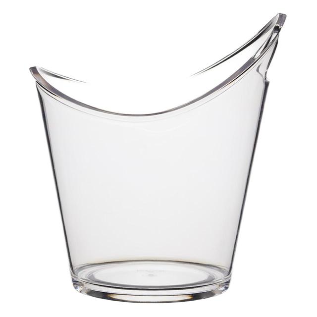 BarCraft Clear Acrylic Double Sided Drinks Pail / Cooler GOODS M&S   