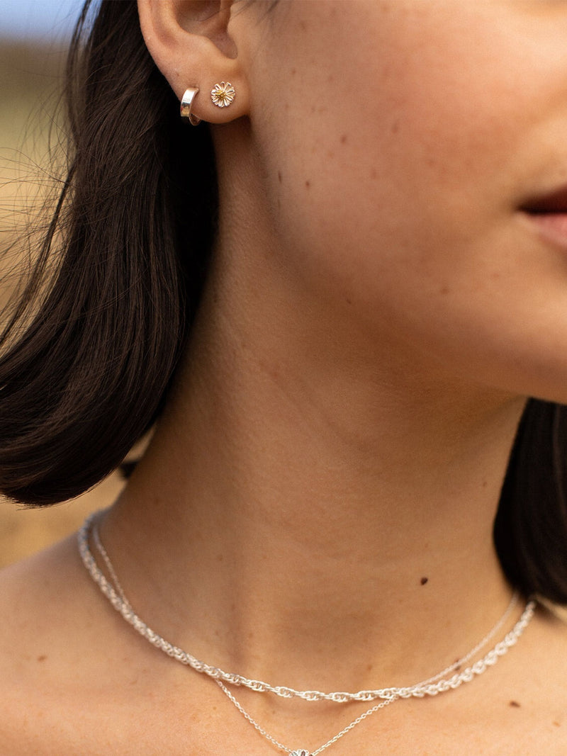 Estella Bartlett silver wildflower necklace - British product
