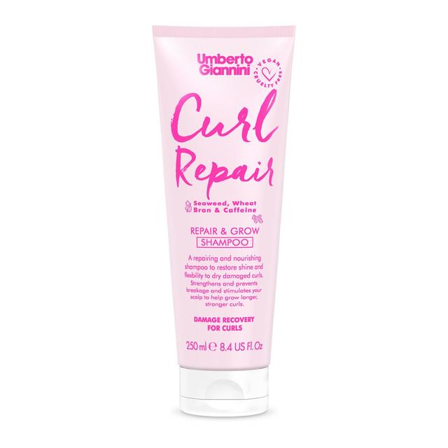 Umberto Giannini Curl Repair & Grow Shampoo   250ml GOODS M&S   