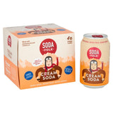 Soda Folk Cream Soda    4 x 330ml GOODS M&S   