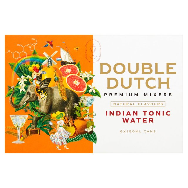 Double Dutch Indian Tonic   6 x 150ml GOODS M&S   