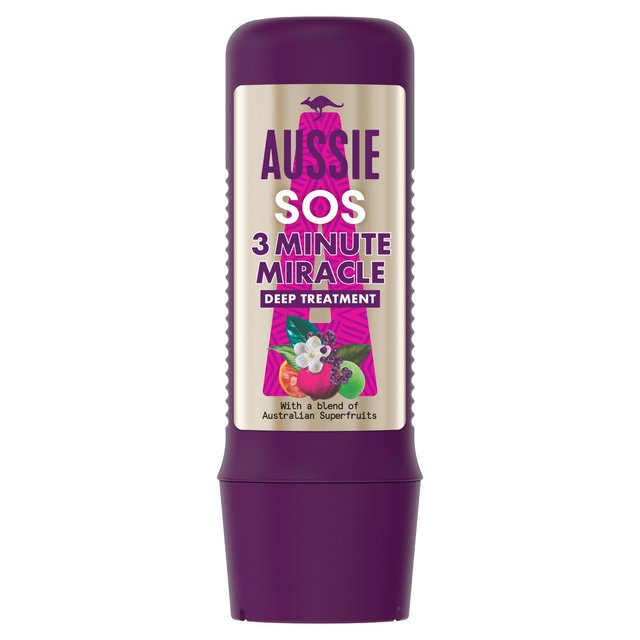 Aussie 3 Minute Miracle SOS Deep Hair Treatment   225ml GOODS M&S   