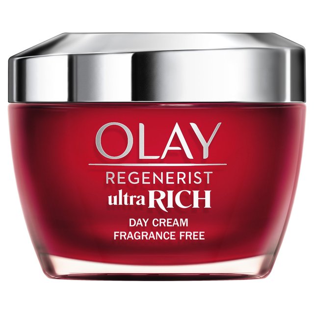 Olay Regenerist Ultra Rich Moisturiser Face Cream Fragrance Free   50ml GOODS M&S   