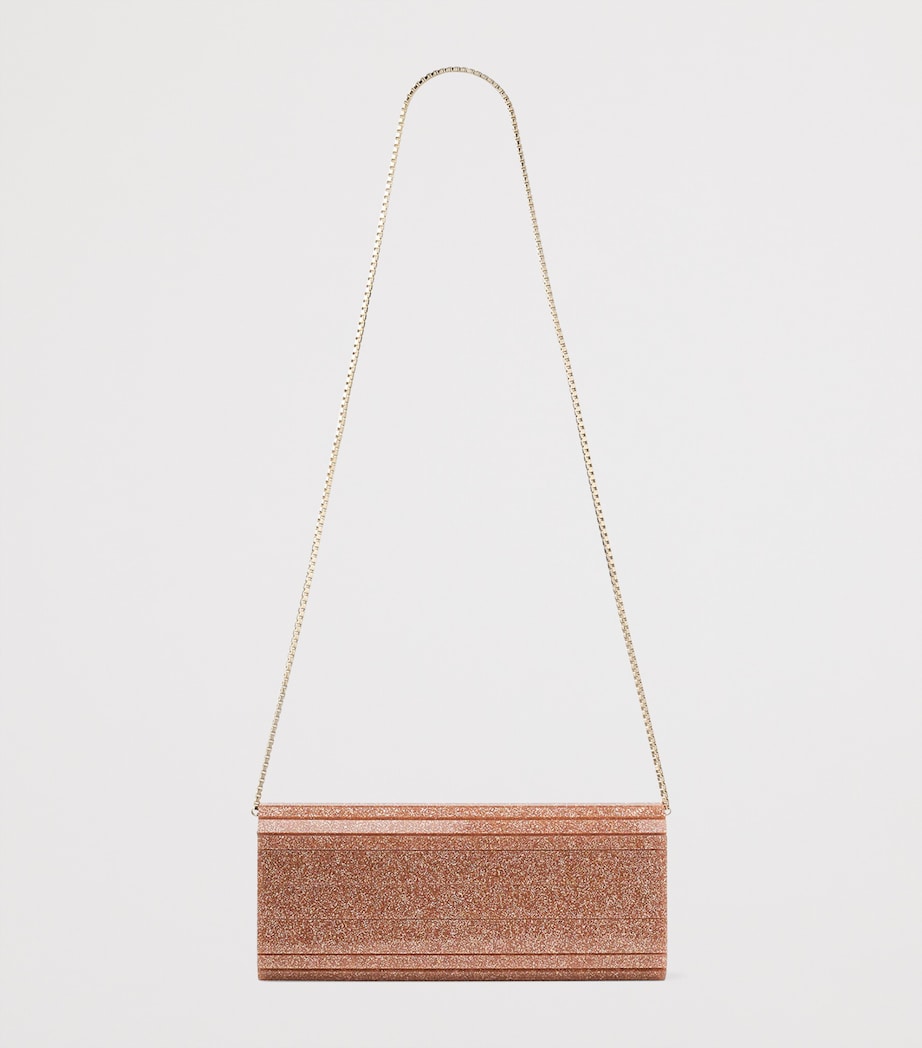 Jimmy Choo Sweetie glitter clutch bag (British brand)