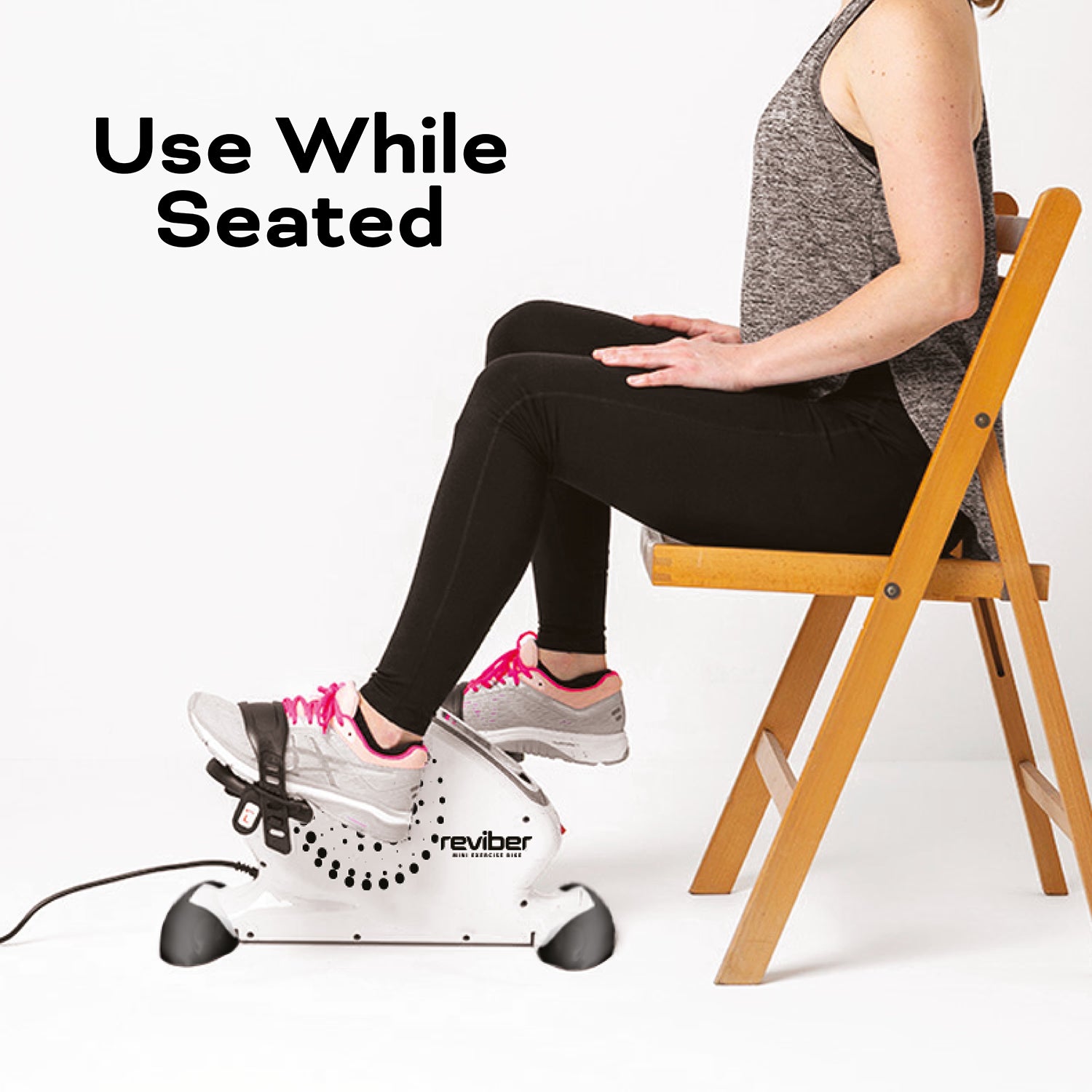 Reviber mini motorised exercise bike, UK version