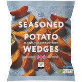 M&S Seasoned Potato Wedges Frozen   1kg GOODS M&S   