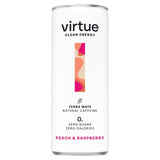 Virtue Yerba Mate Energy Peach & Raspberry     250ml GOODS M&S   