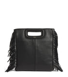 Maje Leather M Top-Handle Bag