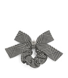 Self-Portrait Kids wool-blend check hair bow (British brand)