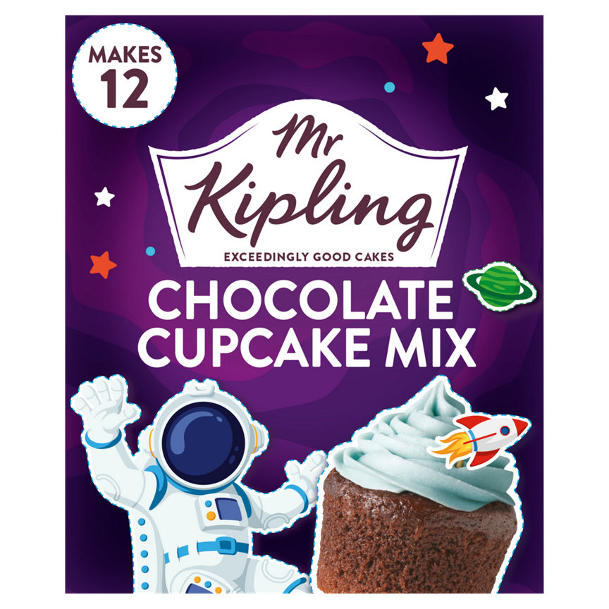 Mr Kipling Space Chocolate Cupcake Mix 270g GOODS ASDA   