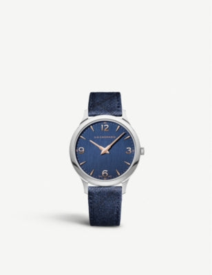 Chopard L.U.C XPS stainless steel leather watch 40mm - British product