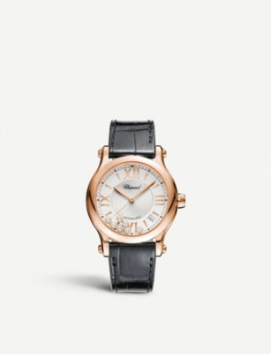Chopard Happy Sport automatic diamond watch 36mm - British product