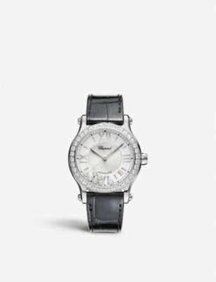 Chopard Happy Sport medium automatic watch 36mm, Swiss made - British product