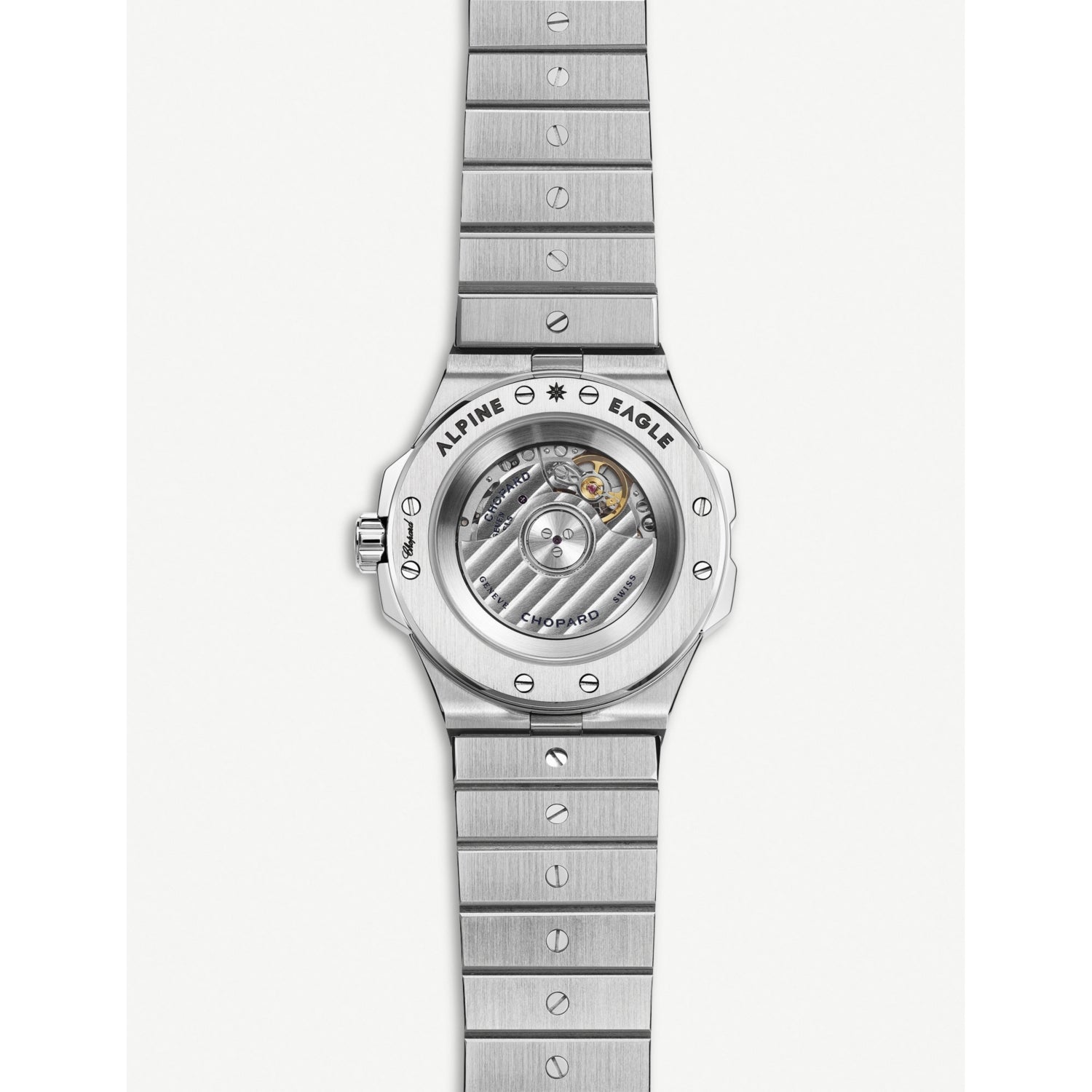 Chopard Alpine Eagle 36mm steel watch (British brand)