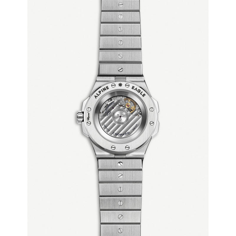 Chopard Alpine Eagle 36mm steel watch (British brand)